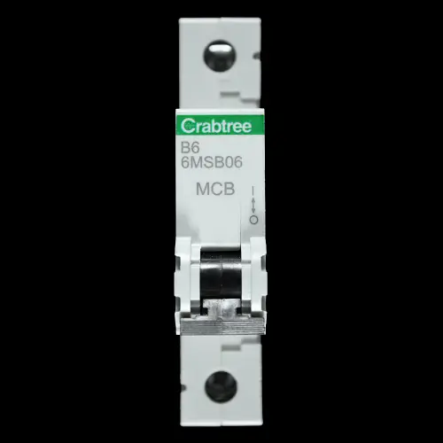 CRABTREE 6 AMP CURVE B 6kA MCB CIRCUIT BREAKER LOADSTAR 6MSB06