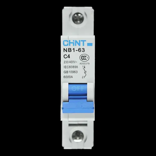 CHINT 4 AMP CURVE C 6kA MCB CIRCUIT BREAKER NB1-63