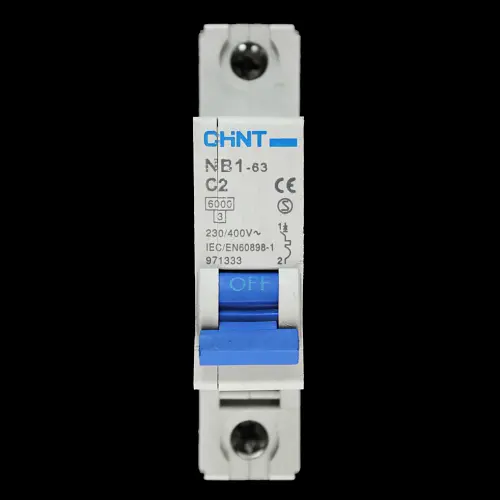 CHINT 2 AMP CURVE C 6kA MCB CIRCUIT BREAKER NB1-63
