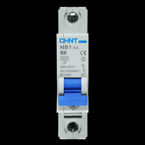 CHINT 6 AMP CURVE B 6kA MCB CIRCUIT BREAKER NB1-63