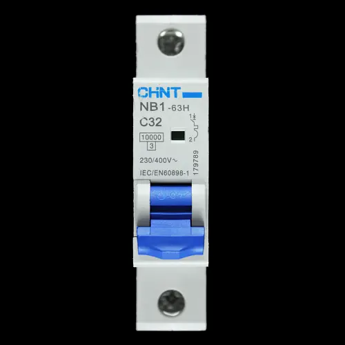 CHINT 32 AMP CURVE C 10kA MCB CIRCUIT BREAKER NB1-63H 179789