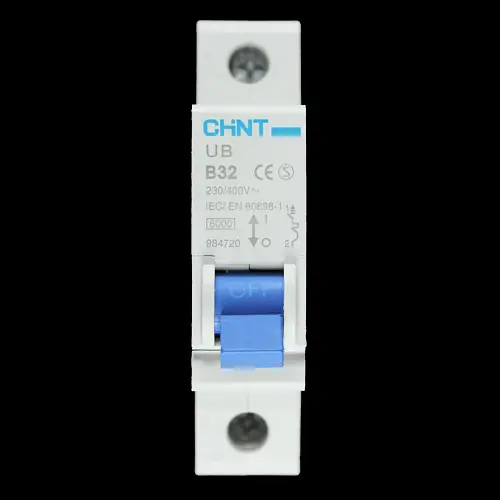 CHINT 32 AMP CURVE B 6kA MCB CIRCUIT BREAKER UB 984720