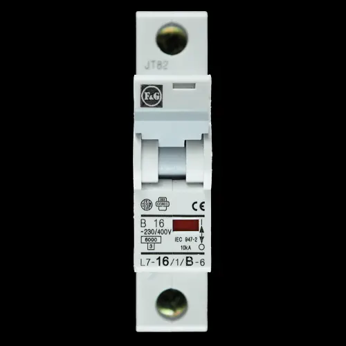 F&G 16 AMP CURVE B 6kA MCB CIRCUIT BREAKER L7-16/1/B-6