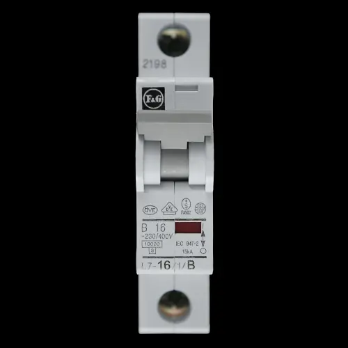 F&G 16 AMP CURVE B 10kA MCB CIRCUIT BREAKER L7-16/1/B