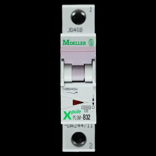 MOELLER 32 AMP CURVE B 10kA MCB CIRCUIT BREAKER XPOLE PLSM-B32