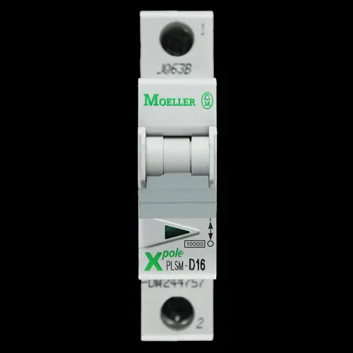 MOELLER 16 AMP CURVE D 10kA MCB CIRCUIT BREAKER XPOLE PLSM-D16