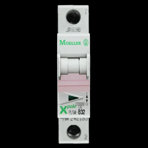 MOELLER 32 AMP CURVE B 10kA MCB CIRCUIT BREAKER XPOLE PLSM-B32-MW
