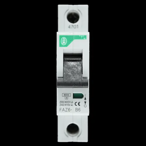 MOELLER 6 AMP CURVE B 6kA MCB CIRCUIT BREAKER FAZ6-B6