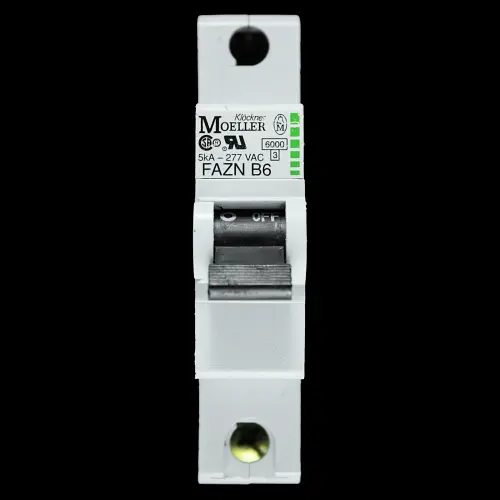KLOCKNER MOELLER 6 AMP CURVE B 6kA MCB CIRCUIT BREAKER FAZN B6