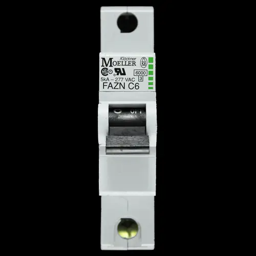 KLOCKNER MOELLER 6 AMP CURVE C 6kA MCB CIRCUIT BREAKER FAZN C6