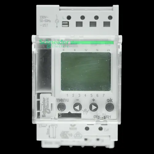 SCHNEIDER DIGITAL TIME SWITCH 24 HOURS 7 DAYS IHP+ 1C CCT15721