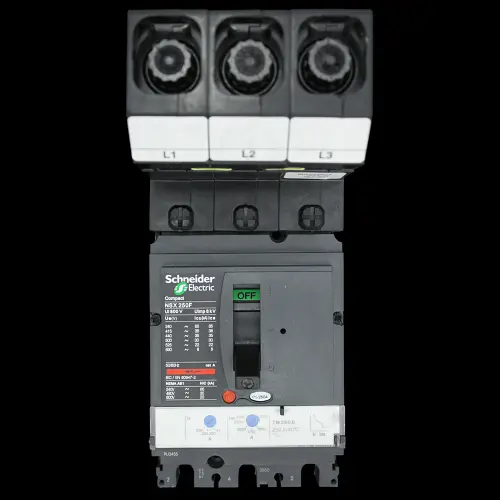 SCHNEIDER 250 AMP 36kA TRIPLE POLE MCCB NSX250F MGP2503X