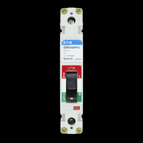 EATON 20 AMP 25kA MCCB SERIES G GEB1020FFG
