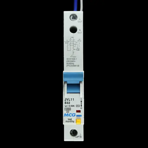 MCG 32 AMP CURVE B 10kA 30mA RCBO JVL11 2P3230SM10B