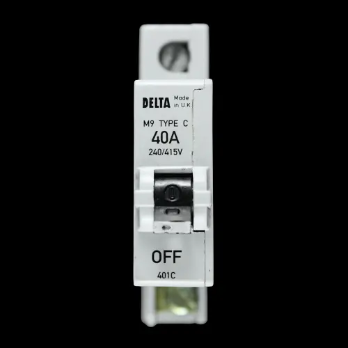 DELTA 40 AMP CURVE C M9 MCB CIRCUIT BREAKER 401C