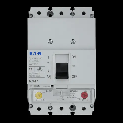 EATON 20 AMP 25kA TRIPLE POLE MCCB NZMB1-A20