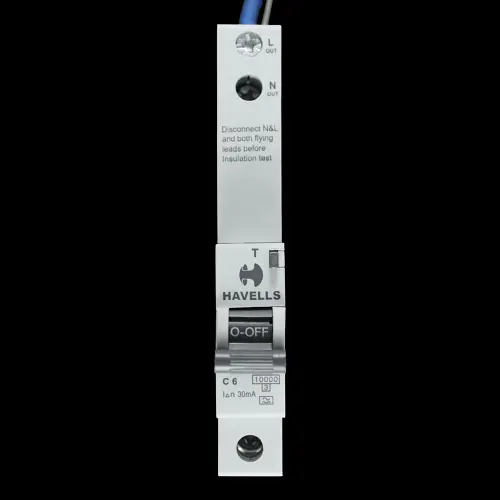 HAVELLS C 6 RCBO 10kA 30mA TYPE A PSH106CR30 G