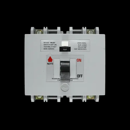 WYLEX 32 AMP 10mA DOUBLE POLE RCCB RCD WEVS32/2