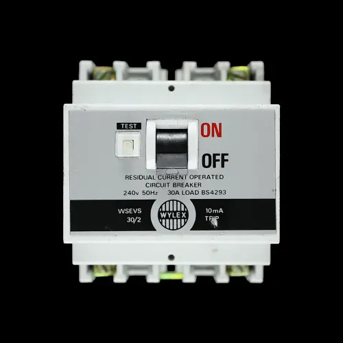 WYLEX 30 AMP 10mA DOUBLE POLE RCCB WSEVS 30/2