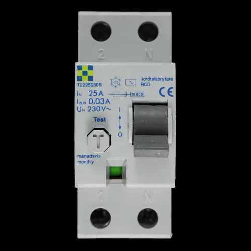 CLIPSAL 25 AMP 30mA DOUBLE POLE RCD TYPE AC T2225030S