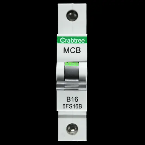 CRABTREE 16 AMP CURVE B 6kA MCB CIRCUIT BREAKER LOADSTAR 6FS16B BC