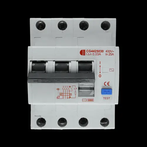 CEE 25 AMP 30mA FOUR POLE RCCB RCD TYPE AC CG4425030