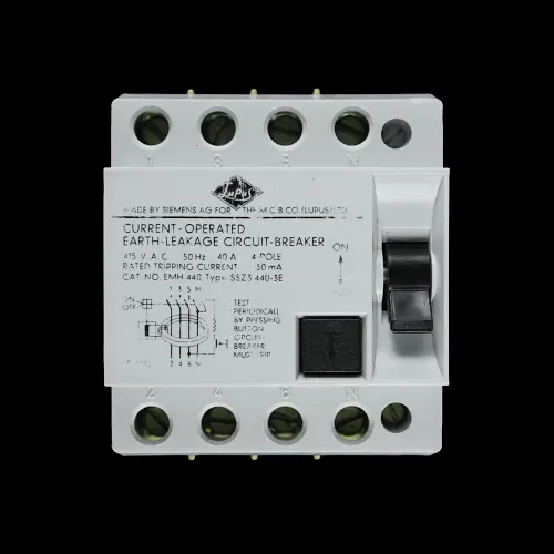 LUPUS 40 AMP 30mA FOUR POLE ELCB EMH440 5SZ3 440-3E