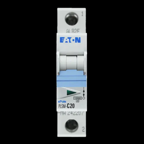 EATON 20 AMP CURVE C 10kA MCB CIRCUIT BREAKER XPOLE PLSM-C20-MW