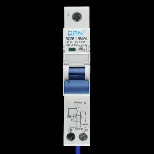 CPN 16 AMP CURVE B 10kA 30mA RCBO TYPE AC ROSB116B/030