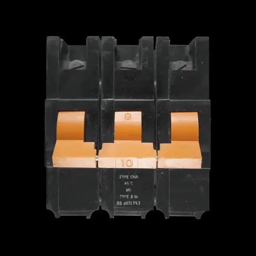 FEDERAL 10 AMP TYPE 3 M5 TRIPLE POLE MCB CIRCUIT BREAKER STABLOK CNA