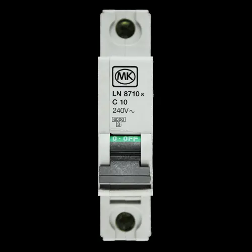 MK 10 AMP CURVE C 6kA MCB CIRCUIT BREAKER LN 8710s SENTRY