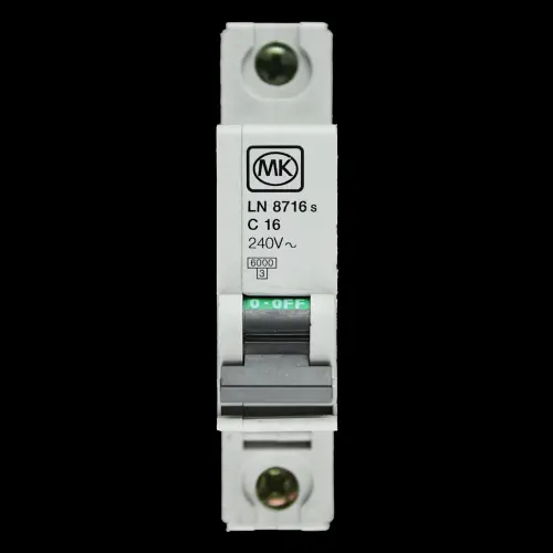 MK 16 AMP CURVE C 6kA MCB CIRCUIT BREAKER LN 8716s SENTRY