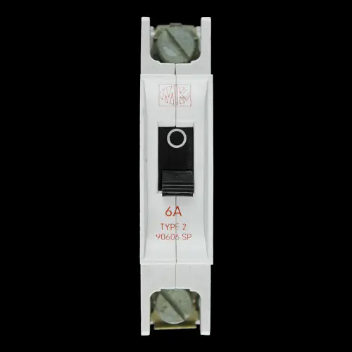 MK 6 AMP TYPE 2 M6 MCB CIRCUIT BREAKER 90606 SP