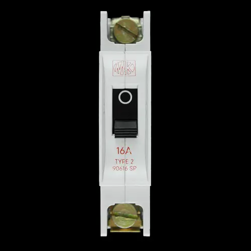 MK 16 AMP TYPE 2 M6 MCB CIRCUIT BREAKER 90616 SP