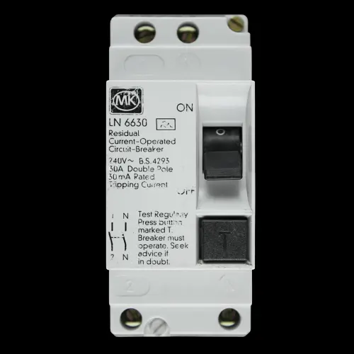 MK 30 AMP 30mA DOUBLE POLE RCCB RCD TYPE A LN 6630
