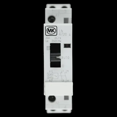MK 20 AMP DOUBLE POLE WITH MANUAL OVERRIDE? CONTACTOR 240V LN 6720s
