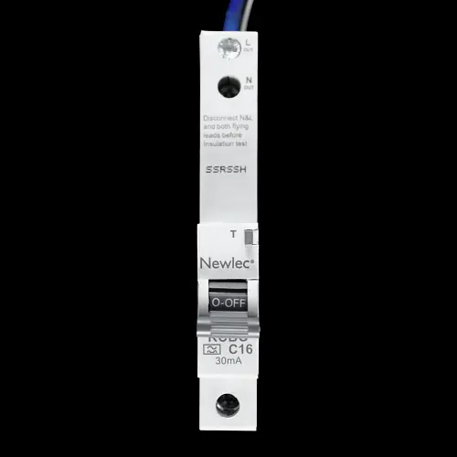 NEWLEC 16 AMP CURVE C 6kA 30mA RCBO NLRCB1630CA