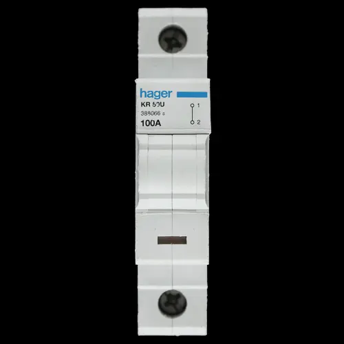 HAGER 100 AMP TERMINAL BLOCK KR50U 388066