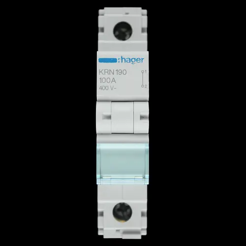 HAGER 100 AMP SINGLE POLE NEUTRAL CONNECTING BLOCK 38800 KRN190