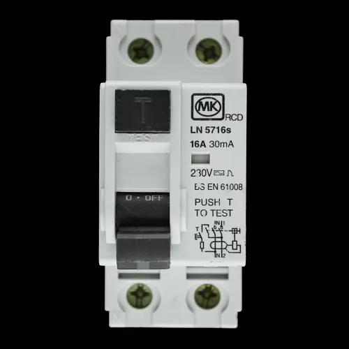 MK 16 AMP 30mA DOUBLE POLE RCD TYPE AC 230V LN 5716s