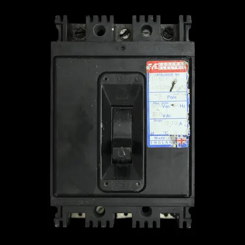 FEDERAL 200 AMP TRIPLE POLE MCCB NEF 431200 NAMZ