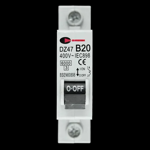 CGD 20 AMP CURVE B 6kA MCB CIRCUIT BREAKER DZ47