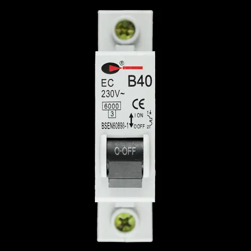 CGD 40 AMP CURVE B 6kA MCB CIRCUIT BREAKER 230V EC