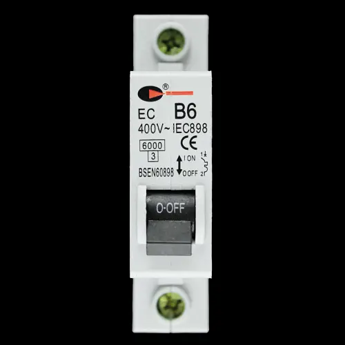 CGD 6 AMP CURVE B 6kA MCB CIRCUIT BREAKER 400V EC