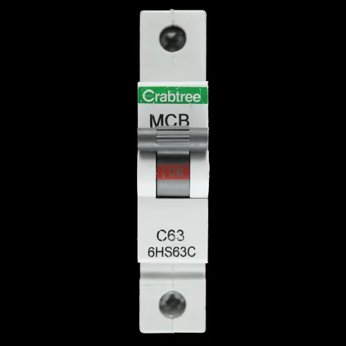 CRABTREE 63 AMP CURVE C 10kA MCB CIRCUIT BREAKER 6HS63C BC