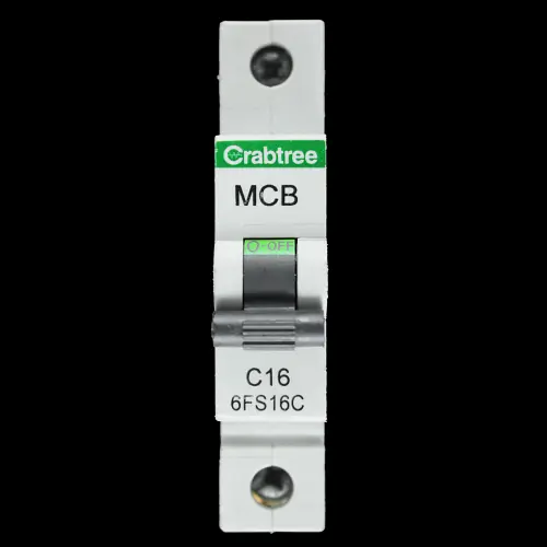 CRABTREE 16 AMP CURVE C 6kA MCB CIRCUIT BREAKER 6FS16C BC