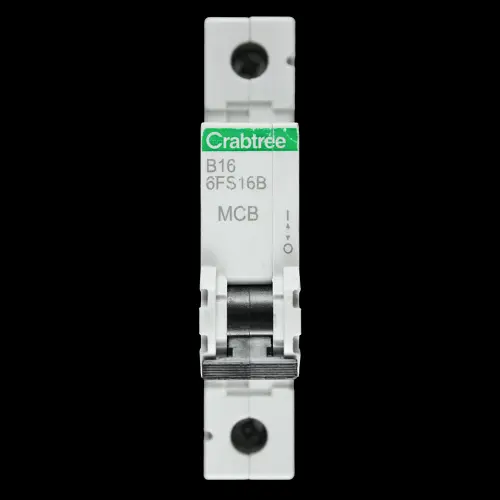 CRABTREE 16 AMP CURVE B 6kA MCB CIRCUIT BREAKER LOADSTAR 6FS16B