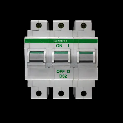 CRABTREE 32 AMP CURVE D 10kA TRIPLE POLE MCB CIRCUIT BREAKER POLESTAR