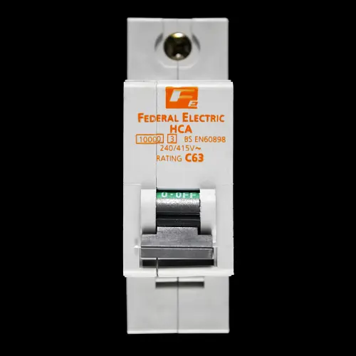 FEDERAL 63 AMP CURVE C 10kA MCB CIRCUIT BREAKER STABLOK HCA