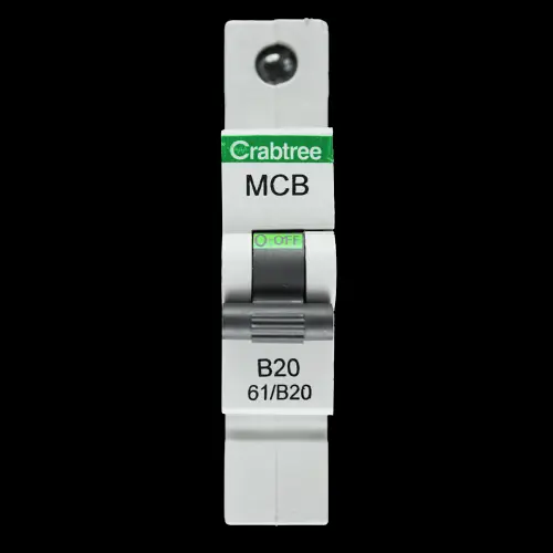 CRABTREE 20 AMP CURVE B 6kA MCB CIRCUIT BREAKER 61/B20 STARBREAKER BC